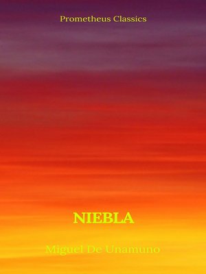 cover image of Niebla (Prometheus Classics)